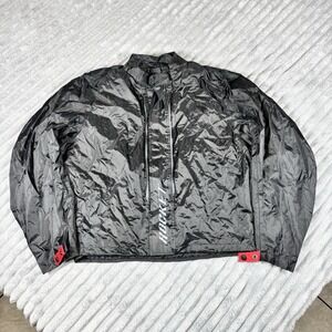 Joe Rocket Phoenix Men's Large Satin Motorcycle Jacket W/ removable‎ Vest